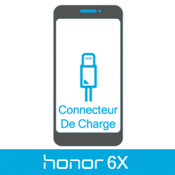 Remplacement connecteur de charge honor 6x