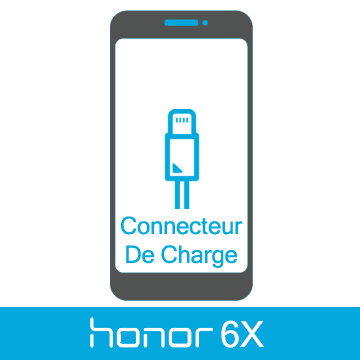 Remplacement connecteur de charge honor 6x