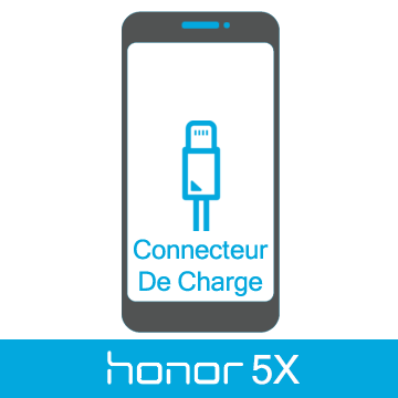 Remplacement connecteur de charge honor 5x
