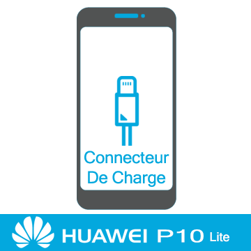Remplacement connecteur de charge huawei p10 Lite