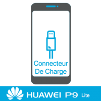 Remplacement connecteur de charge huawei P9 Lite - 