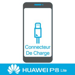 Remplacement connecteur de charge huawei P8 Lite