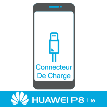 Remplacement connecteur de charge huawei P8 Lite